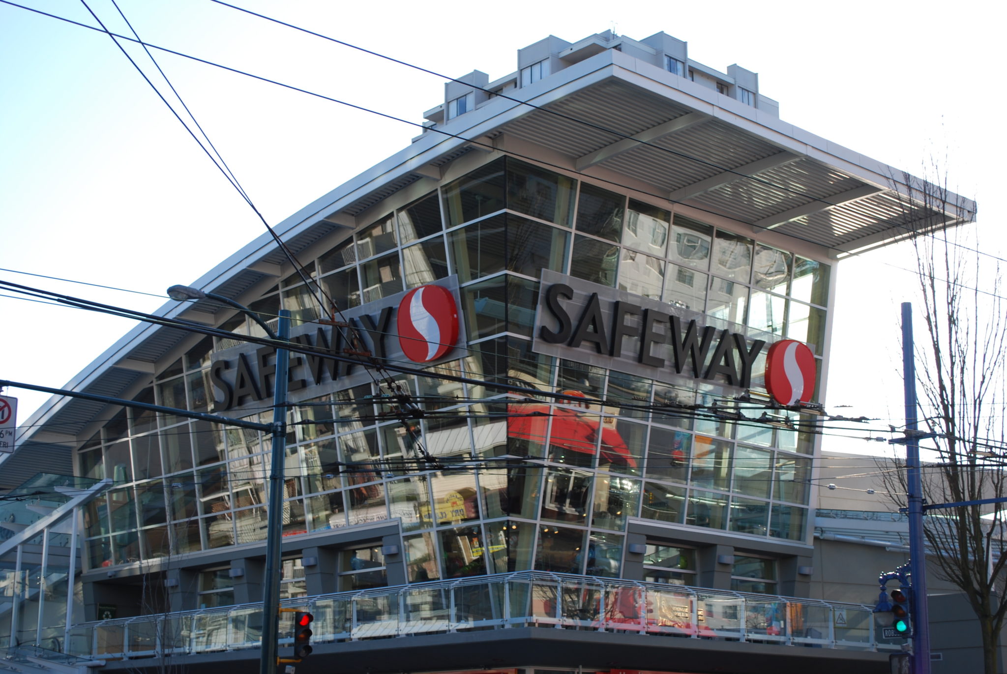 Safeway Downtown Vancouver Canopy Architectural Glass Projects