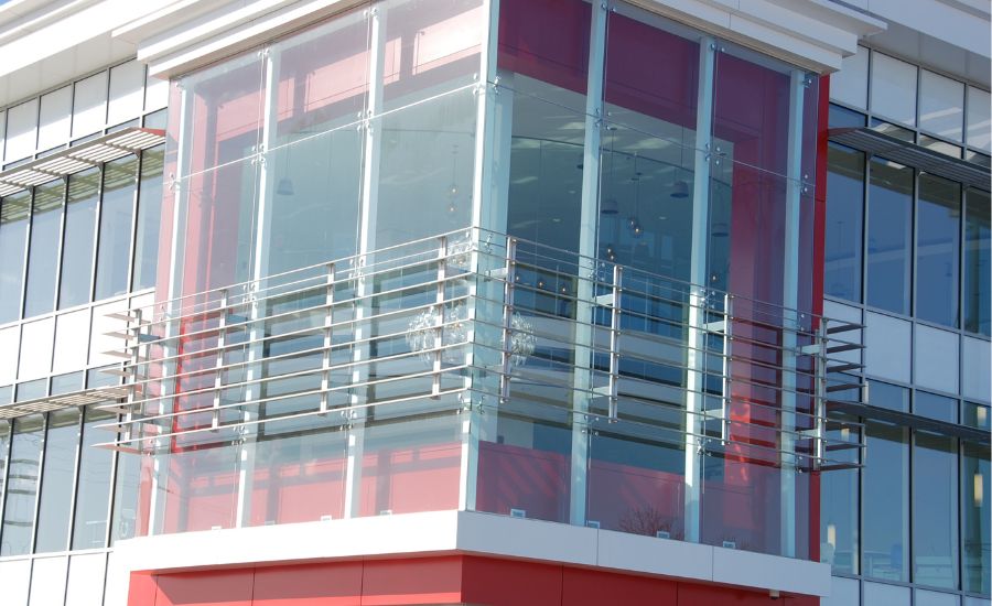 Kelson Headquarters Vestibule Enclosure Elevator Architectural Glass Projects Stella