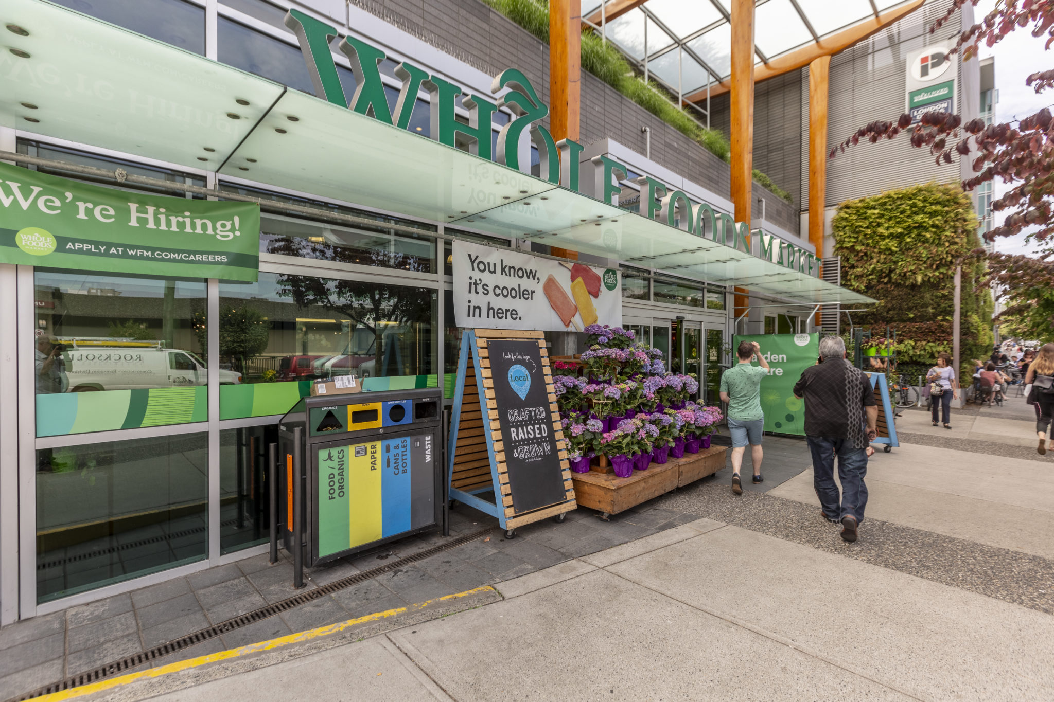 Cambie and Broadway Street Canopy Canopy Architectural Glass